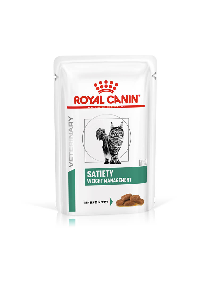 sachê satiety para felinos