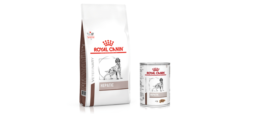Alimentos da linha Hepatic Canine da Royal Canin