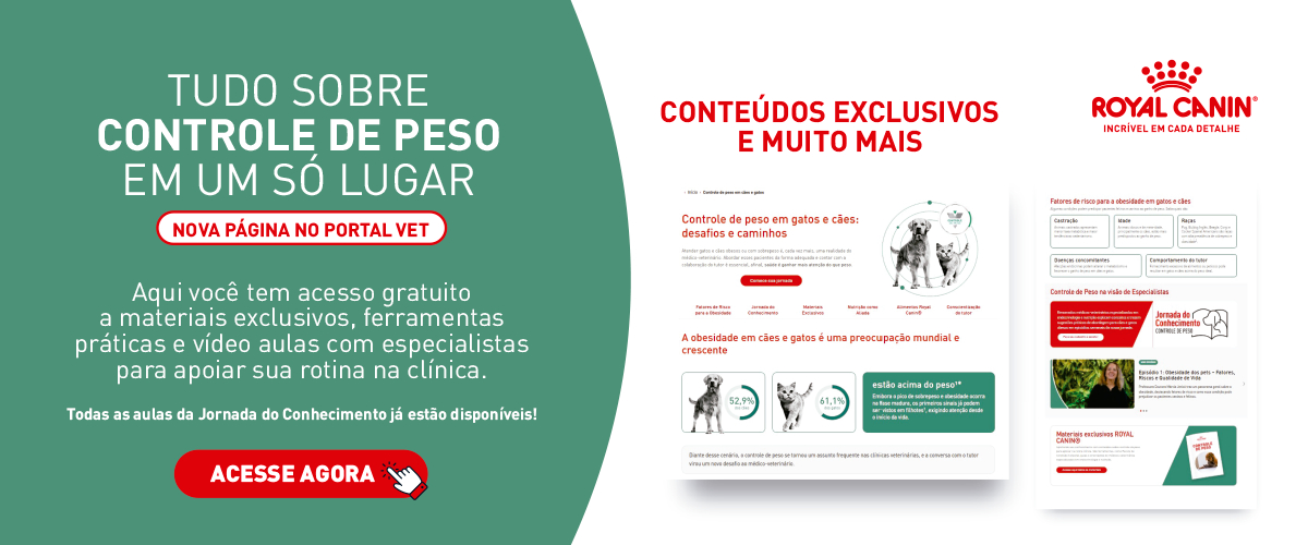 Flatul&ecirc;ncia pode ter rela&ccedil;&atilde;o com a alimenta&ccedil;&atilde;o. Saiba mais sobre o Controle de Peso e o manejo nutricional em nossa p&aacute;gina especial.