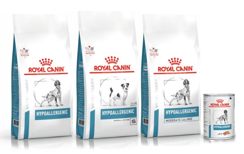 linha Hypoallergenic para c&atilde;es