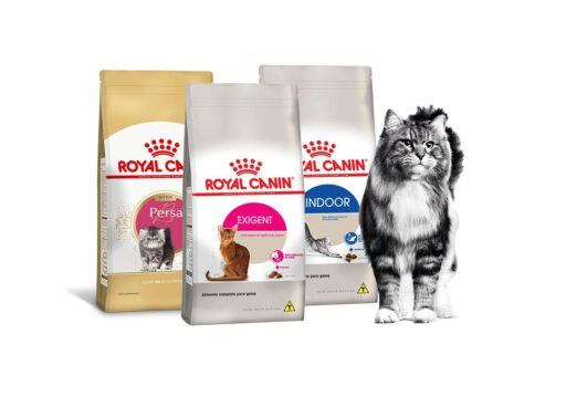 Embalagem de alimentos especiais para gatos