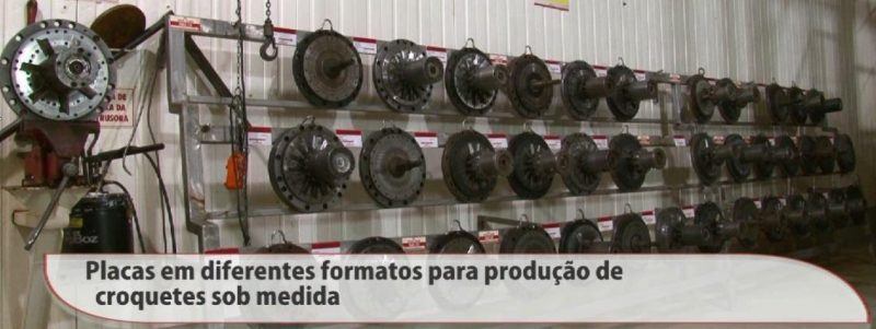 produ&ccedil;&atilde;o de croquetes adaptados