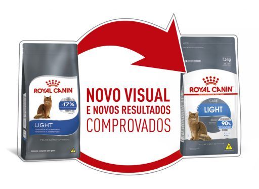 mudan&ccedil;a de embalagem na linha light