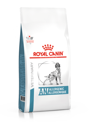 embalagem do alimento Anallergenic para c&atilde;es