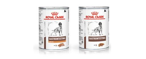 alimentos &uacute;midos da linha gastrointestinal para c&atilde;es