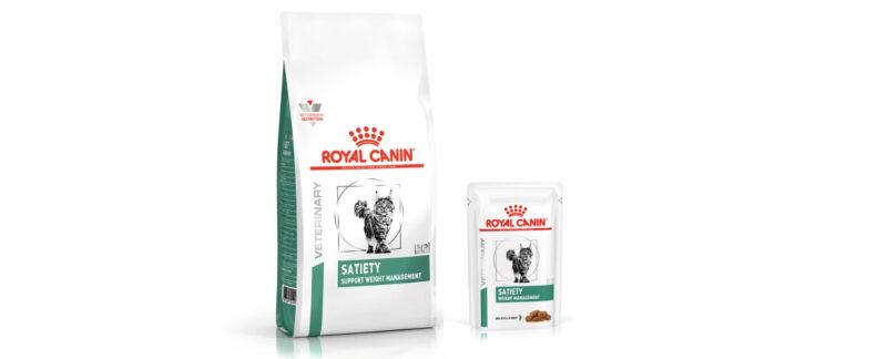 Alimentos Satiety para gatos