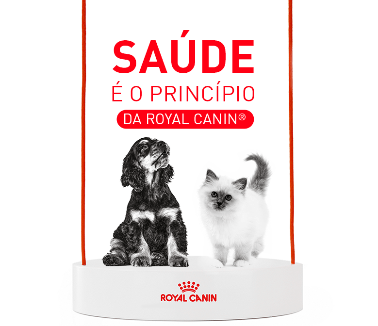 Saúde é o princípio da Royal Canin