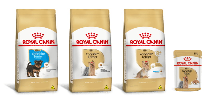 Produtos Royal Canin para c&atilde;es da ra&ccedil;a Yorkshite Terrier