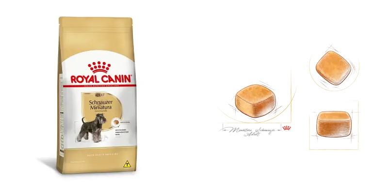 Alimento Royal Canin para cães da raça Schnauzer
