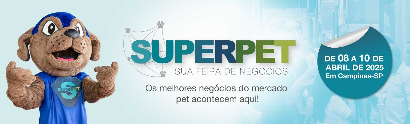 Feira SuperPET faz parte da programação do Congresso VET em Foco