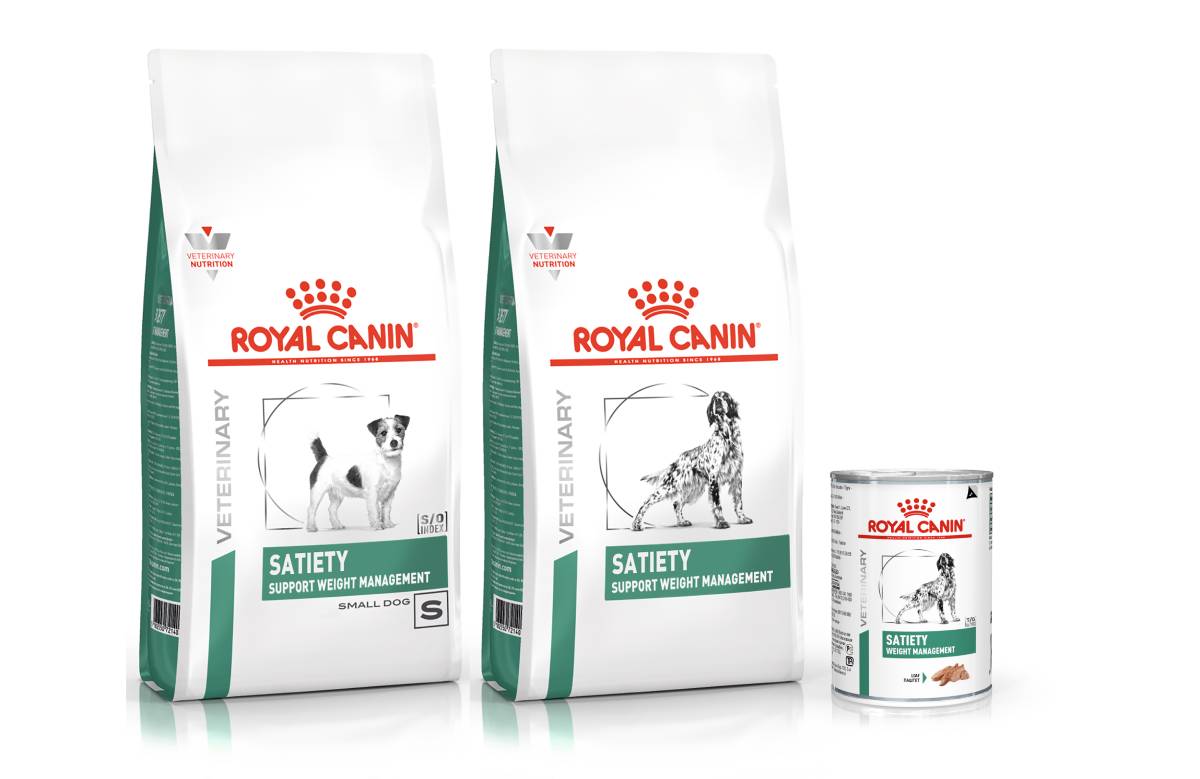 Linha Satiety para c&atilde;es