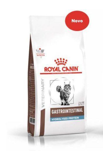 Novo alimento Royal Canin Gastrointestinal Hydrolysed Protein