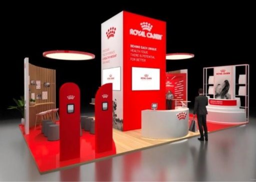 Modelo do estande da Royal Canin no WSAVA 2025 & Anclivepa