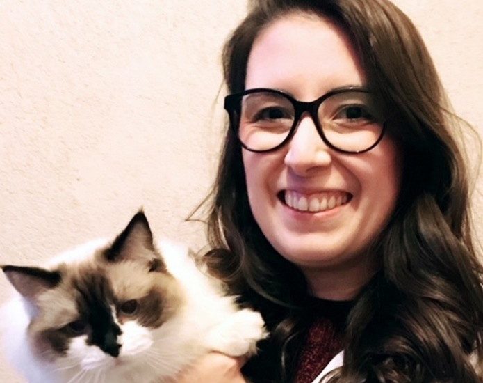 Médica-veterinária Ana Rita Carvalho Pereira