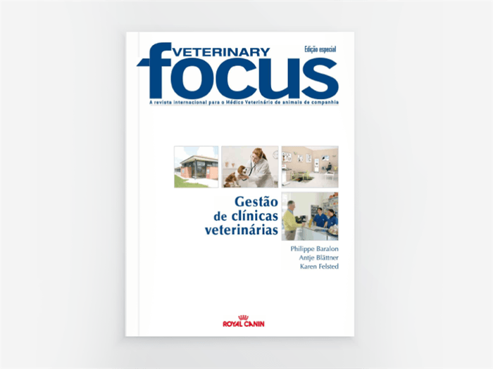 Revista Veterinary Focus sobre gestão de clínicas veterinárias