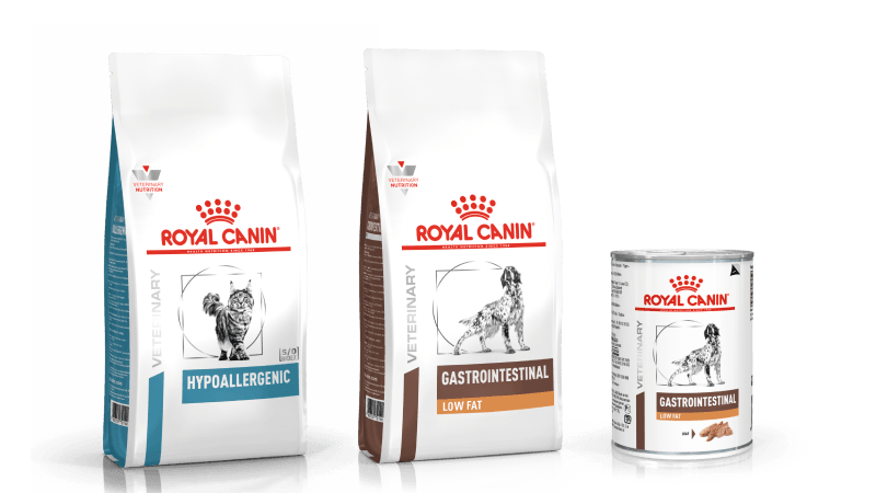 Produtos Royal Canin indicados para o tratamento de lama biliar em cães e gatos