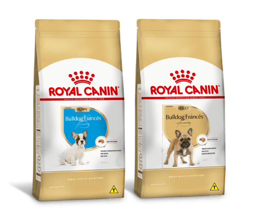 Alimentos Royal Canin para cães da Raça Bulldog Francês